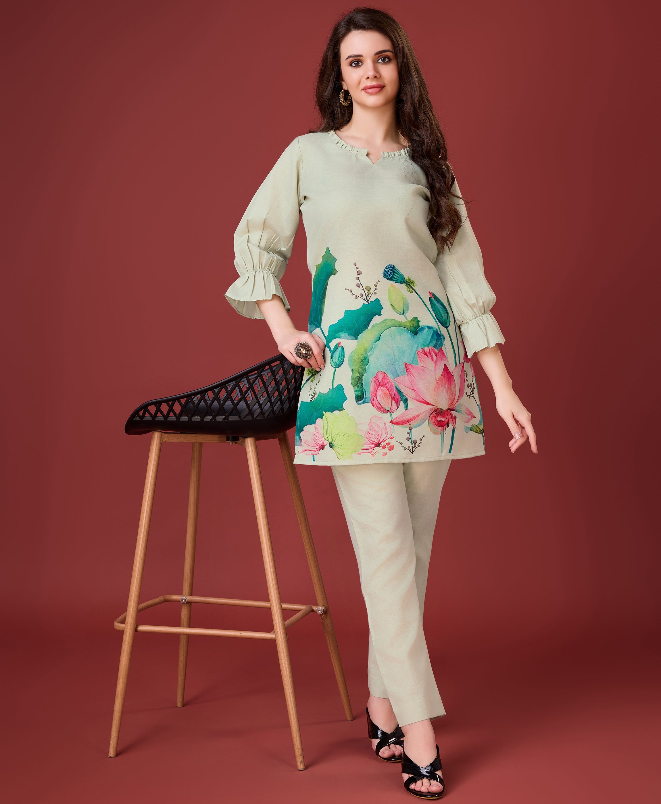 Luxury co-ord sets for women, modern minimal matching outfits